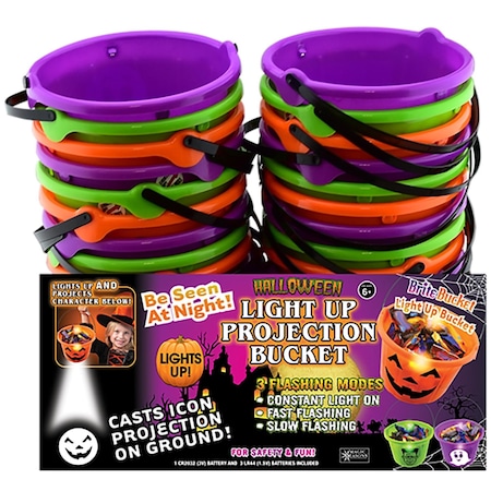 Shawshank Ledz Magic Seasons Light Up Projection Bucket 1 pk 702685